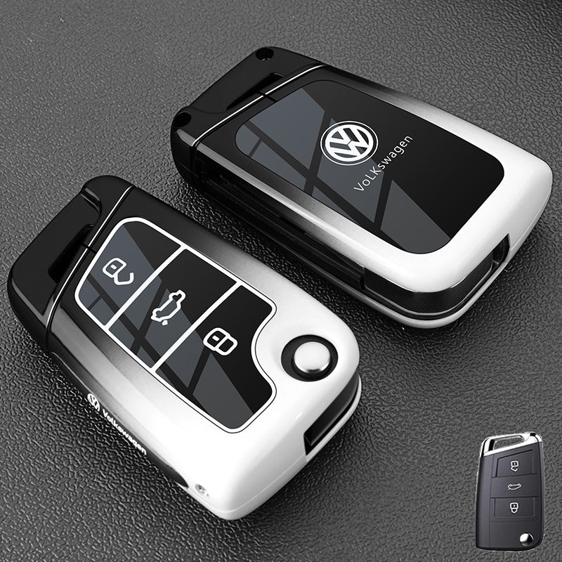 Suitable For Volkswagen Golf 8 Generation Key Set Pro 8 Generation Golf 7Rline Car Metal Full Buckle Case For Men - Image 1